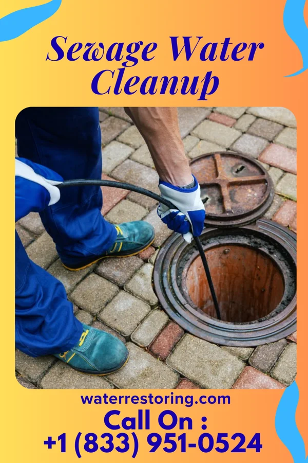 Sewage Water Cleanup in Oak City, NC